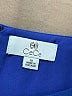 CeCe 100% Polyester Solid Blue Casual Dress Size 10 - photo 7