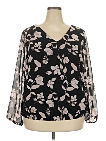 Torrid Long Sleeve Blouse (view 1)