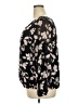 Torrid 100% Polyester Floral Black Long Sleeve Blouse Size 2X Plus (2) - photo 5