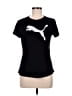 Puma Animal Print Black Short Sleeve T-Shirt Size M - photo 1
