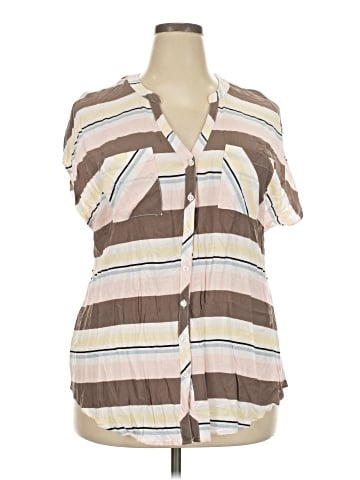 Torrid Short Sleeve Blouse (view 1)