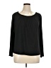 AB Studio Black Long Sleeve Blouse Size XL - photo 1