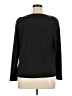 AB Studio Black Long Sleeve Blouse Size XL - photo 2