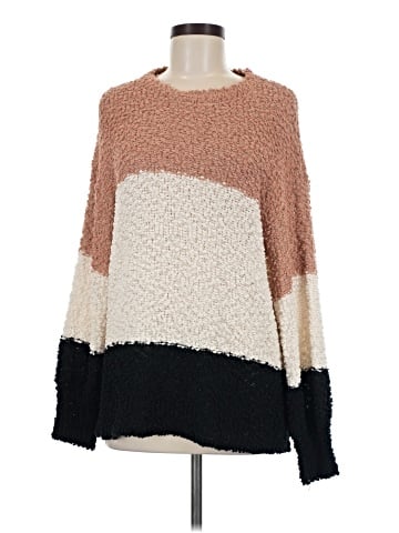 Cotton Bleu Pullover Sweater (view 1)