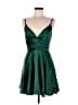Lulus 100% Polyester Green Cocktail Dress Size 6 - photo 1
