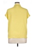 Worthington 100% Polyester Yellow Short Sleeve Blouse Size XL - photo 2