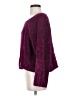 Moth 100% Polyester Tweed Purple Pullover Sweater Size XS - photo 5