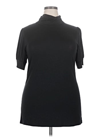 Ann Taylor LOFT Short Sleeve Turtleneck (view 1)