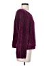 Moth 100% Polyester Tweed Purple Pullover Sweater Size XS - photo 4