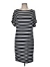 Gap Stripes Gray Casual Dress Size M - photo 1