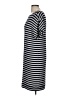 Gap Stripes Gray Casual Dress Size M - photo 5