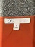 DR2 100% Polyester Brown Orange Short Sleeve Top Size L - photo 7