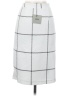 ASOS Checkered-gingham Gray Formal Skirt Size 0 - photo 2