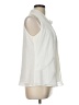 Calvin Klein 100% Polyester Ivory Sleeveless Blouse Size L - photo 4