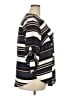 Torrid 100% Polyester Stripes Multi Color Gray 3/4 Sleeve Blouse Size 2X Plus (2) - photo 4