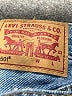 Levi's Blue Denim Shorts Size 28 waist - photo 3