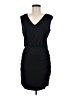Nine West Solid Black Cocktail Dress Size M - photo 1