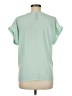Blue Rain Green Short Sleeve Blouse Size M - photo 2