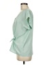 Blue Rain Green Short Sleeve Blouse Size M - photo 5