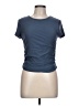 Pink Republic Solid Blue Active T-Shirt Size L - photo 1
