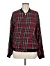 Sanctuary 100% Rayon Plaid Burgundy Jacket Size M - photo 1