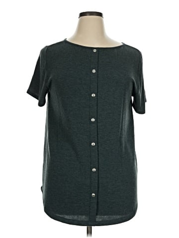 Pink Clover Short Sleeve Top (view 1)