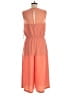 1.State 100% Polyester Color Block Orange Jumpsuit Size M - photo 2