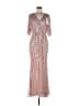 Mac Duggal 100% Polyester Pink Cocktail Dress Size 8 - photo 1
