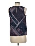 Ann Taylor LOFT Blue Sleeveless Blouse Size M (petite) - photo 2