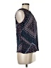 Ann Taylor LOFT Blue Sleeveless Blouse Size M (petite) - photo 4