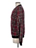 Sanctuary 100% Rayon Plaid Burgundy Jacket Size M - photo 5