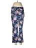 Laundry by Shelli Segal Print Blue Active Pants Size 8 - photo 1