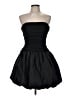 Xscape Solid Black Cocktail Dress Size 8 - photo 1
