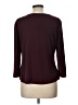 Cato Burgundy 3/4 Sleeve Top Size L - photo 2