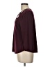 Cato Burgundy 3/4 Sleeve Top Size L - photo 5