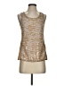 The Limited 100% Polyester Gold Sleeveless Blouse Size XS - photo 1