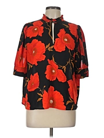 Ann Taylor Factory 3/4 Sleeve Blouse (view 1)