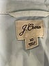 J.Crew 100% Cotton Solid Blue Romper Size 10 - photo 4