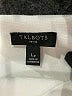 Talbots Ivory Sleeveless Blouse Size Lg Petite - photo 8