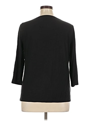 Ann Taylor Factory 3/4 Sleeve T-Shirt (view 2)