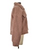 Forever 21 100% Polyester Brown Faux Fur Jacket Size S - photo 4