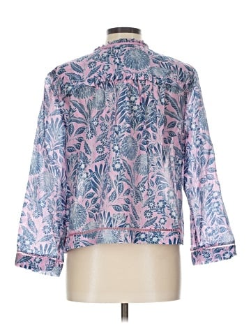J.Crew x Abigail Borg 3/4 Sleeve Blouse (view 2)