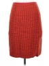 Tory Burch Houndstooth Red Casual Skirt Size 0 - photo 1