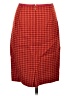 Tory Burch Houndstooth Red Casual Skirt Size 0 - photo 2