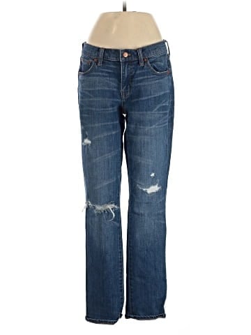 Madewell The Slim Boyjean in Brinville Wash: Rip and Repair Edition (view 1)