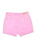 Justice Hearts Pink Denim Shorts Size 14 - photo 2