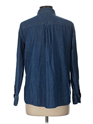 Ann Taylor LOFT Long Sleeve Button-Down Shirt (view 2)