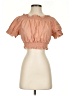 J.Crew 100% Cotton Orange Short Sleeve Blouse Size XS - photo 1