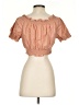 J.Crew 100% Cotton Orange Short Sleeve Blouse Size XS - photo 2