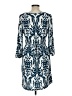 LOILA USA Print Blue Cocktail Dress Size L - photo 2